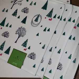 Kate Spade ♠️ 5pc Placemats
